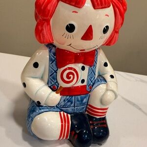 Fitz and Floyd Red-Haired Rag Doll Ceramic Toy